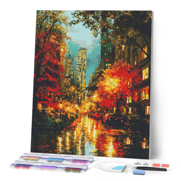 Diamond Painting - Fall City Lights