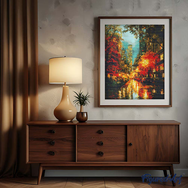 Diamond Painting - Fall City Lights