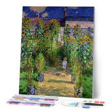 Load image into Gallery viewer, Diamond Painting - The Artist's Garden at Vétheuil - Monet