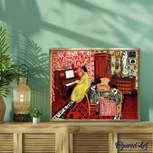 Load image into Gallery viewer, Diamond Painting - Pianist and Checker Players - Matisse