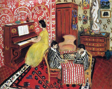Load image into Gallery viewer, Diamond Painting - Pianist and Checker Players - Matisse