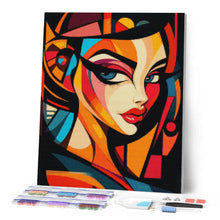Load image into Gallery viewer, Diamond Painting - Bold Abstract Glamour Face