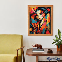Load image into Gallery viewer, Diamond Painting - Bold Abstract Geisha