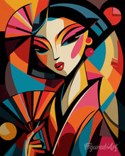 Load image into Gallery viewer, Diamond Painting - Bold Abstract Geisha