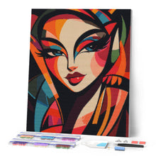 Load image into Gallery viewer, Diamond Painting - Bold Abstract Lady