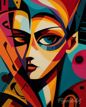 Load image into Gallery viewer, Diamond Painting - Bold Abstract Portrait