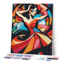 Load image into Gallery viewer, Diamond Painting - Bold Abstract Dancer