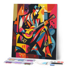 Load image into Gallery viewer, Diamond Painting - Bold Abstract Guitarist