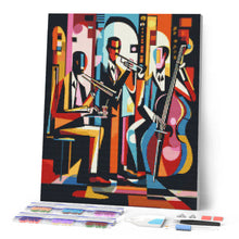 Load image into Gallery viewer, Diamond Painting - Bold Abstract Jazz Band