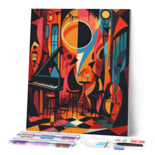 Load image into Gallery viewer, Diamond Painting - Bold Abstract Jazz Club