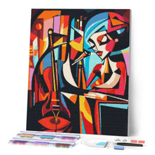 Load image into Gallery viewer, Diamond Painting - Bold Abstract Jazz Singer