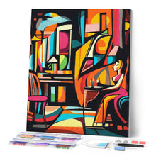 Load image into Gallery viewer, Diamond Painting - Bold Abstract Café
