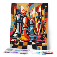 Load image into Gallery viewer, Diamond Painting - Bold Abstract Chessboard