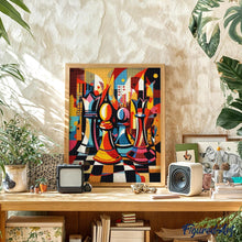 Load image into Gallery viewer, Diamond Painting - Bold Abstract Chessboard