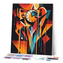 Load image into Gallery viewer, Diamond Painting - Bold Abstract Melting Clock