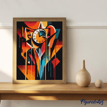 Load image into Gallery viewer, Diamond Painting - Bold Abstract Melting Clock