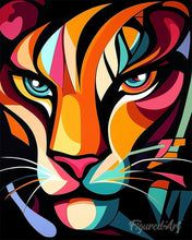 Load image into Gallery viewer, Diamond Painting - Bold Abstract Tiger 1