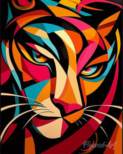 Load image into Gallery viewer, Diamond Painting - Bold Abstract Tiger 2