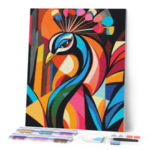 Load image into Gallery viewer, Diamond Painting - Bold Abstract Peacock 1