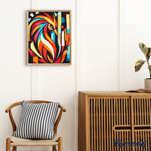 Load image into Gallery viewer, Diamond Painting - Bold Abstract Rooster