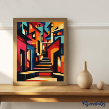 Load image into Gallery viewer, Diamond Painting - Bold Abstract Alleyway