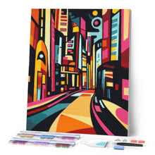 Load image into Gallery viewer, Diamond Painting - Bold Abstract Urban Street