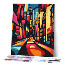 Load image into Gallery viewer, Diamond Painting - Bold Abstract Night City
