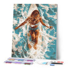 Load image into Gallery viewer, Diamond Painting - Sunlit Ocean Woman