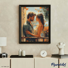Load image into Gallery viewer, Diamond Painting - Romantic Seaside Couple