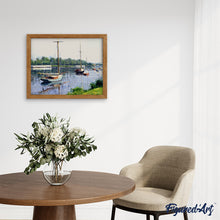 Load image into Gallery viewer, Diamond Painting - The Basin at Argenteuil - Caillebotte