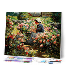 Load image into Gallery viewer, Diamond Painting - Flower Garden - Abbott Fuller Graves