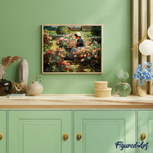 Load image into Gallery viewer, Diamond Painting - Flower Garden - Abbott Fuller Graves