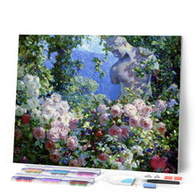 Load image into Gallery viewer, Diamond Painting - Psyche in the Garden - Abbott Fuller Graves