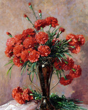 Load image into Gallery viewer, Diamond Painting - Carnations in a silver vase - Abbott Fuller Graves