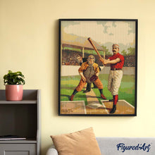 Load image into Gallery viewer, Diamond Painting - Retro Baseball Players