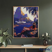 Load image into Gallery viewer, Diamond Painting - Fly to South Sea Isles
