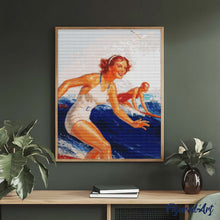 Load image into Gallery viewer, Diamond Painting - Hawaii Surf Girls