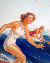 Load image into Gallery viewer, Diamond Painting - Hawaii Surf Girls