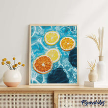 Load image into Gallery viewer, Diamond Painting - Sunny Citrus Waves