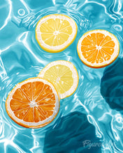 Load image into Gallery viewer, Diamond Painting - Sunny Citrus Waves