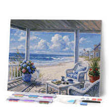 Load image into Gallery viewer, Diamond Painting - Seaside Serenity Porch