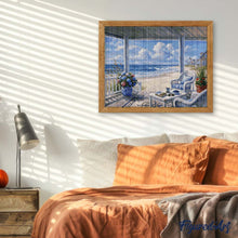 Load image into Gallery viewer, Diamond Painting - Seaside Serenity Porch