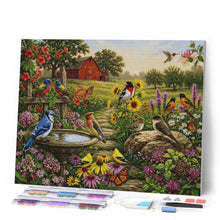 Load image into Gallery viewer, Diamond Painting - Garden of Songbirds