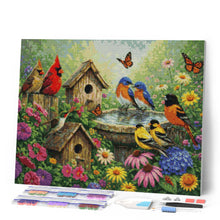 Load image into Gallery viewer, Diamond Painting - The Birdsong Garden