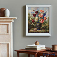Load image into Gallery viewer, Diamond Painting - Blossoms in Blue Vase