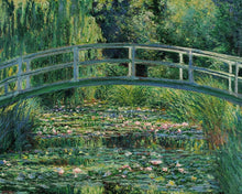 Load image into Gallery viewer, Diamond Painting - Water Lilies and Japanese Bridge - Monet