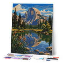 Load image into Gallery viewer, Diamond Painting - Yosemite National Park, Half Dome - California