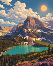 Load image into Gallery viewer, Diamond Painting - Glacier National Park - Montana
