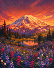 Load image into Gallery viewer, Diamond Painting - Mount Rainier National Park - Washington