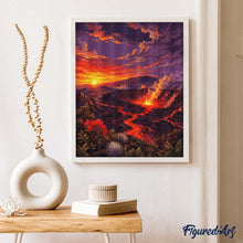 Load image into Gallery viewer, Diamond Painting - Hawaiʻi Volcanoes National Park